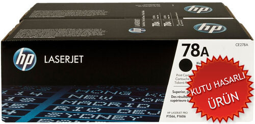 HP CE278AD (78A) Black Original Toner - P1566 / M1536dnf (Damaged Box)