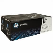 HP CE285AD (85A) Black Original Toner Dual Pack - P1102w / M1217nfw 