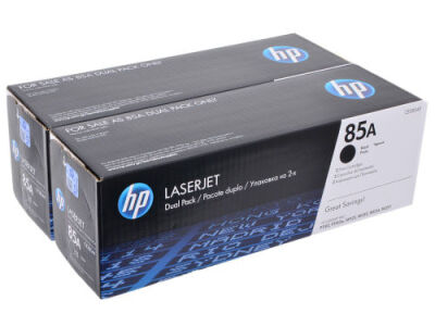 HP CE285AF (85A) Black Dual Pack Original Toner - P1102w / M1217nfw - 2