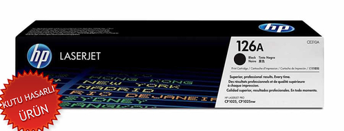 HP CE310A (126A) Black Original Toner - LaserJet CP1025 (CE310ADden Ayrılma)