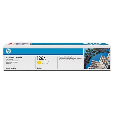 HP CE312A (126A) Sarı Orjinal Toner - LaserJet CP1025 (B) (T4537) - 1