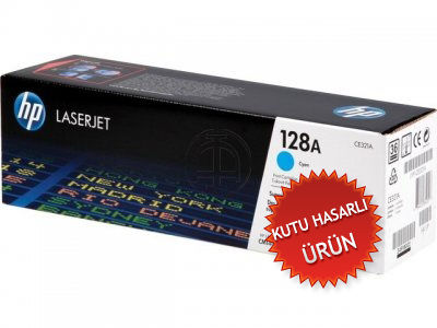 HP CE321A (128A) Mavi Orjinal Toner - CP1525 / CM1415 (C) (T8941) - 1