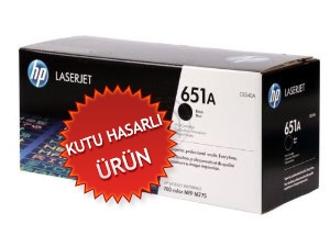 HP CE340A (651A) Siyah Orjinal Toner - Laserjet M775dn / M775z (C) (T4082) - 1