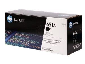 HP CE340A (651A) Black Original Toner - Laserjet M775dn / M775z - 2