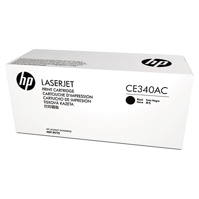 HP CE340AC Black Original Toner - Laserjet M775dn / M775z - 1