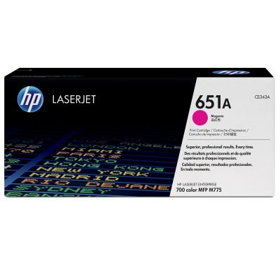 HP CE343A (651A) Kırmızı Orjinal Toner - Laserjet M775dn / M775z (T3771) - 1