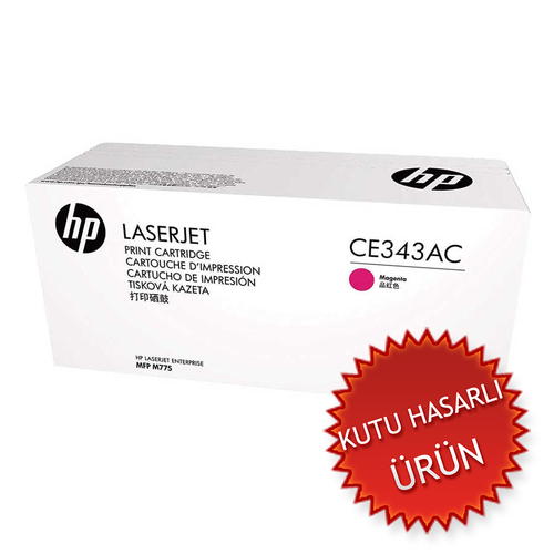 HP CE343AC Kırmızı Orjinal Toner - Laserjet M775dn / M775z (C) - 1