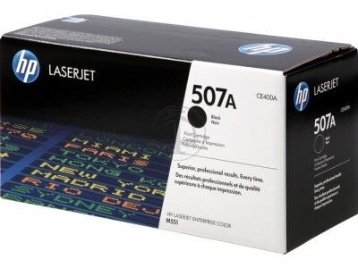 HP CE400A (507A) Black Original Toner - Laserjet M551 / M570 - 2