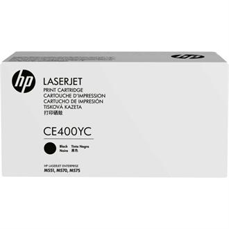 HP CE400YC Black Original Toner Hıgh Capacity - Laserjet M551 / M570 - 1