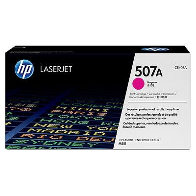 HP CE403A (507A) Kırmızı Orjinal Toner - Laserjet M551 / M570 (T3849) - 2