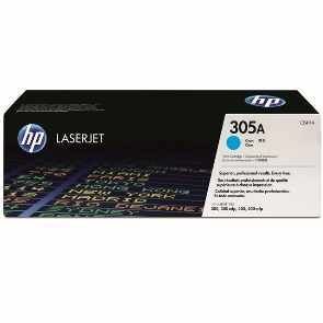 HP CE411A (305A) Cyan Original Toner - Laserjet M351a / M451dn - 2