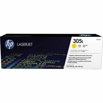 HP CE412L (305L) Sarı Orjinal Ekonomik Toner - Laserjet M351a / M451dn (T3258) - 1