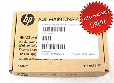 HP - HP CE487C ADF Maint Roller Kit Rulo Takımı - CP6015 / CM6030 (Damaged Box)