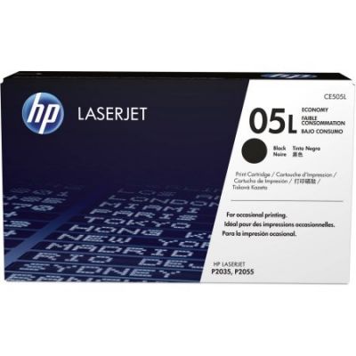 HP CE505L (05L) Siyah Orjinal Ekonomik Toner - P2035 / P2055 (T3260) - 1