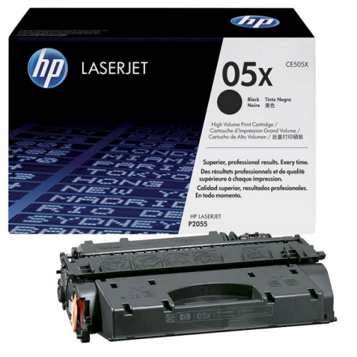 HP CE505X (05X) Black Original Toner - P2035 / P2055 - 2