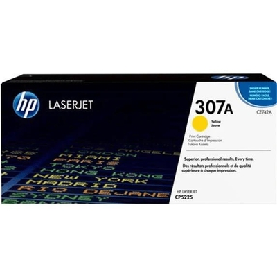 HP CE742AH (307A) Sarı Orjinal Toner - LaserJet CP5225 (T13175) - 1