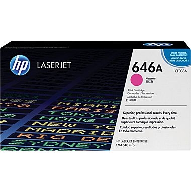 HP CF033A (646A) Kırmızı Orjinal Toner - LaserJet CM4540 (T3874) - 1