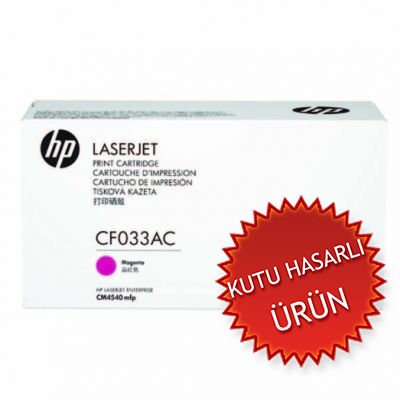 HP CF033AC (646A) Kırmızı Orjinal Toner - LaserJet CM4540 (C) (T16584) - 1