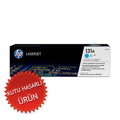 HP CF211A (131A) Cyan Original Toner - LaserJet M276 / M251 (Damaged Box) 