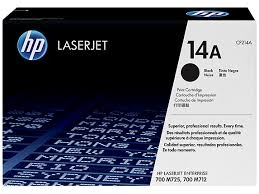 HP CF214A (14A) Siyah Orjinal Toner - LaserJet M712dn / M725dn (T3296) - 1