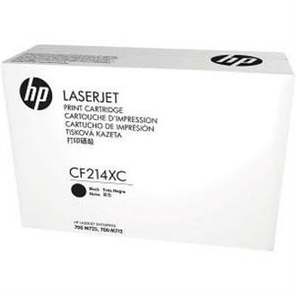 HP CF214XC (14X) Black Original Toner Hıgh Capacity - LaserJet M712dn / M725dn - 1