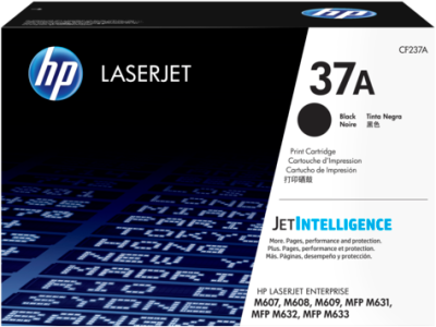 HP CF237A (37A) Black Original Toner - Laserjet M607 / M608 