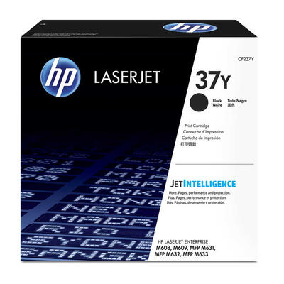 HP CF237Y (37Y) Black Original Toner Extra High Capacity - LaserJet M631h / M632z 