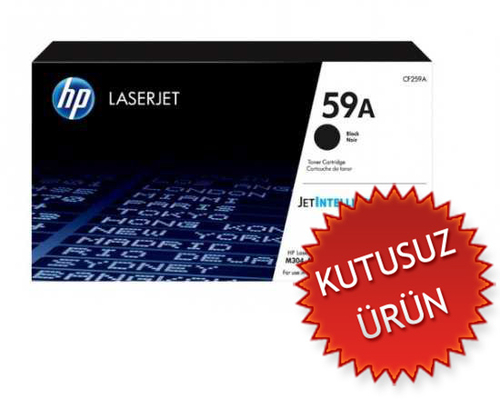 HP CF259A (59A) Black Original Toner - Laserjet M304 / M404 (Without Box) - 1