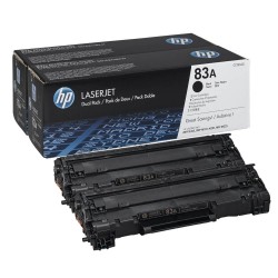 HP CF283AD (83A) Black Original Toner Dual Pack - M201dw / M225dn 