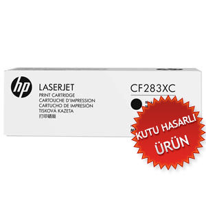 HP CF283XC (83X) Siyah Orjinal Toner - M201dw / M225dn (C) (T8927) - 1