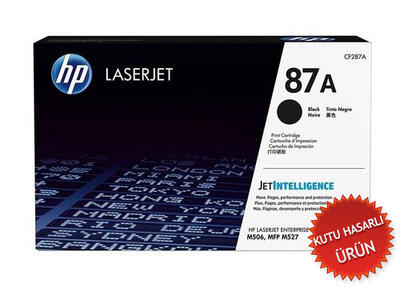 HP CF287A (87A) Black Original Toner - M501 / M506 (Damaged Box) 