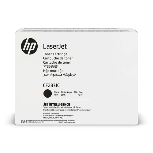 HP CF287JC (87JC) Black Original High Capacity Toner - M527c - 1