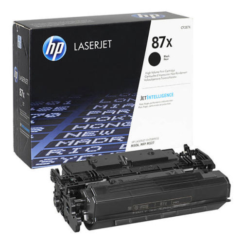 HP CF287X (87X) Black Original Toner Hıgh Capacity - M501 / M506 - 1