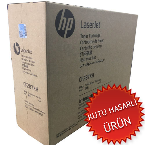 HP CF287XH (87X) Black Original Toner High Yield - M501 / M506 (Damaged Box) - 1