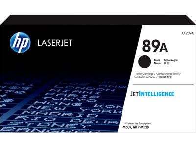 HP CF289A (89A) Black Original Toner - Laserjet M507 / M528 