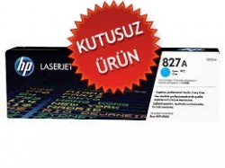 HP CF301A (827A) Cyan Original Toner - LaserJet M880 (Without Box) 