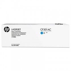 HP CF301AC (827A) Cyan Original Toner - LaserJet M880z 