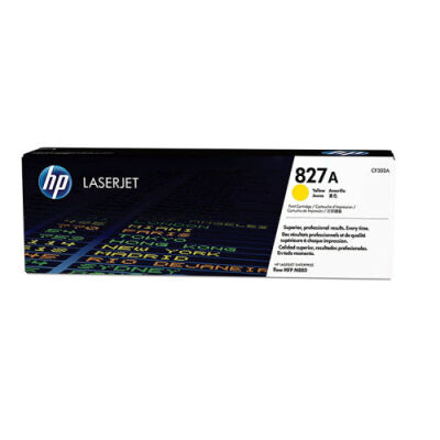 HP CF302A (827A) Sarı Orjinal Toner - LaserJet M880z (T7539) - 2