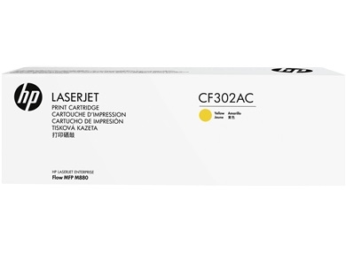 HP CF302AC (827A) Sarı Orjinal Toner - LaserJet M880z (T3463) - 1