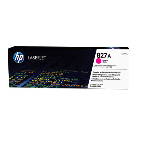 HP CF303A (827A) Kırmızı Orjinal Toner - LaserJet M880z (T7540) - 2