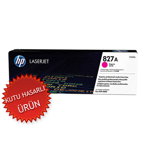 HP CF303A (827A) Kırmızı Orjinal Toner - LaserJet M880z (C) - 1