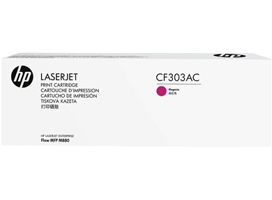 HP CF303AC (827A) Magenta Original Toner - LaserJet M880z - 1