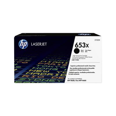 HP CF320X (653X) Black Original Toner High Capacity - LaserJet M680 