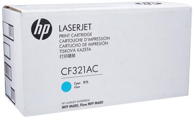 HP CF321AC (653A) Cyan Original Toner - LaserJet M680 