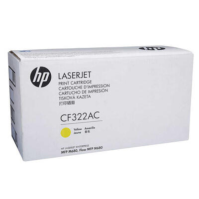 HP CF322AC (653A) Sarı Orjinal Toner - LaserJet M680 (T6537) - 1