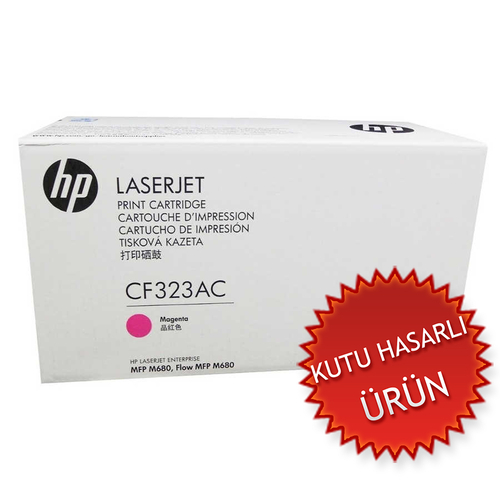 HP CF323AC (653A) Kırmızı Orjinal Toner - LaserJet M680 (C) - 1