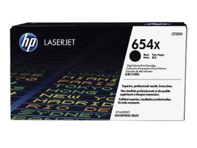 HP CF330X (654X) Black Original Toner - LaserJet M651 - 1