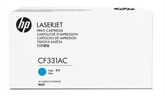 HP CF331AC (654A) Cyan Original Toner - LaserJet M651 - 2