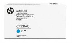 HP CF331AC (654A) Cyan Original Toner - LaserJet M651 