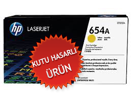 HP CF332A (654A) Sarı Orjinal Toner - LaserJet M651 (C) (T6625) - 1